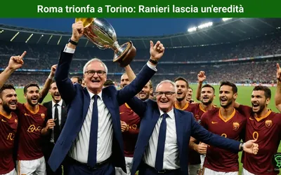 Roma trionfa a Torino: Ranieri lascia un’eredità