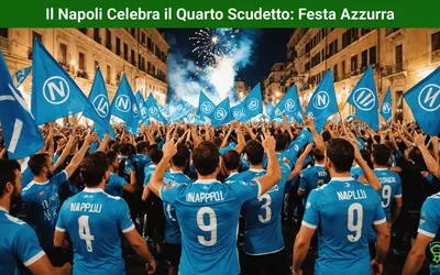 Il Napoli Celebra il Quarto Scudetto: Festa Azzurra