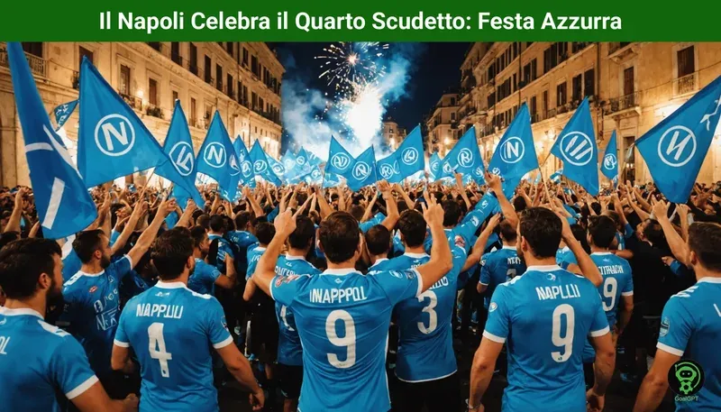 Il Napoli Celebra il Quarto Scudetto: Festa Azzurra