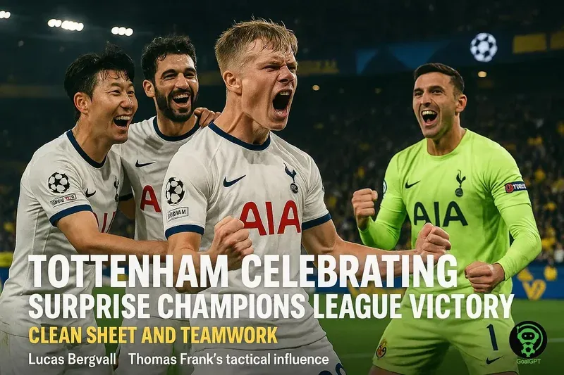 Tottenham’s Winning Start: Surprising Champions League Victory