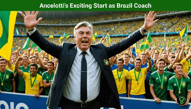 Ancelotti’s Exciting Start as Brazil Coach