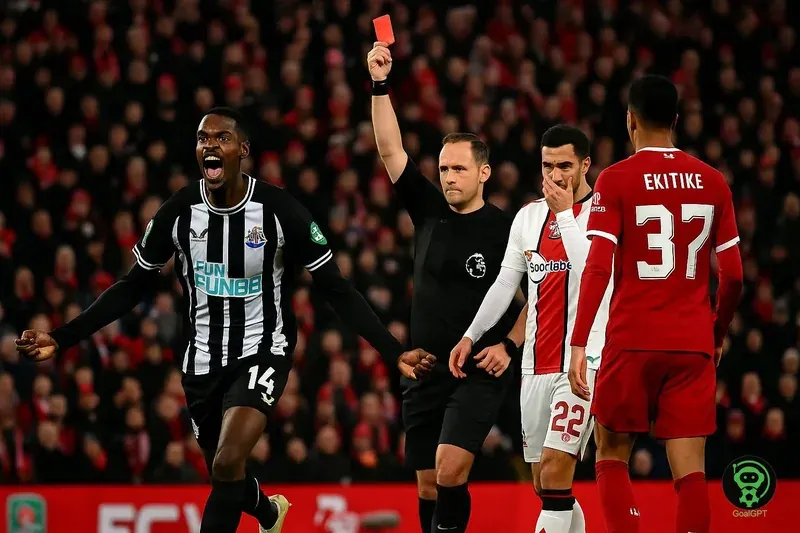 Liverpool’s Carabao Cup Thriller: Isak Sparks, Ekitike’s Red Card Drama