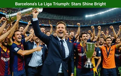 Barcelona’s La Liga Triumph: Stars Shine Bright