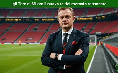 Igli Tare al Milan: il nuovo re del mercato rossonero
