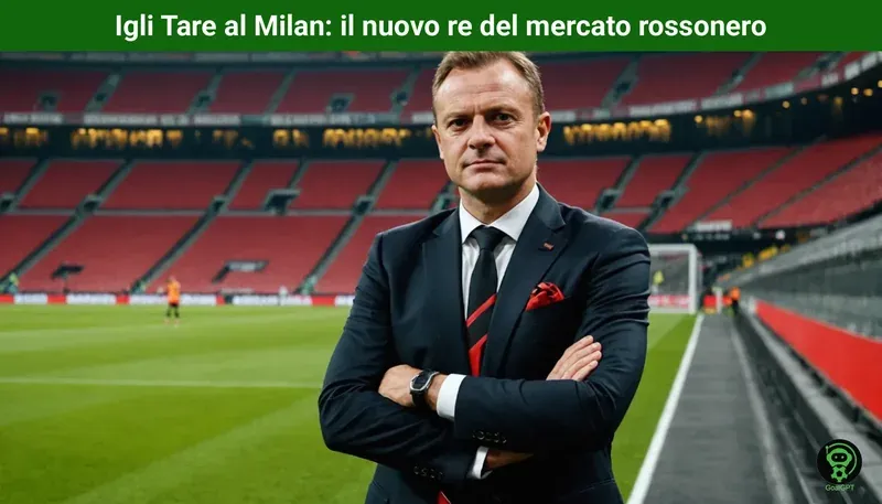 Igli Tare al Milan: il nuovo re del mercato rossonero