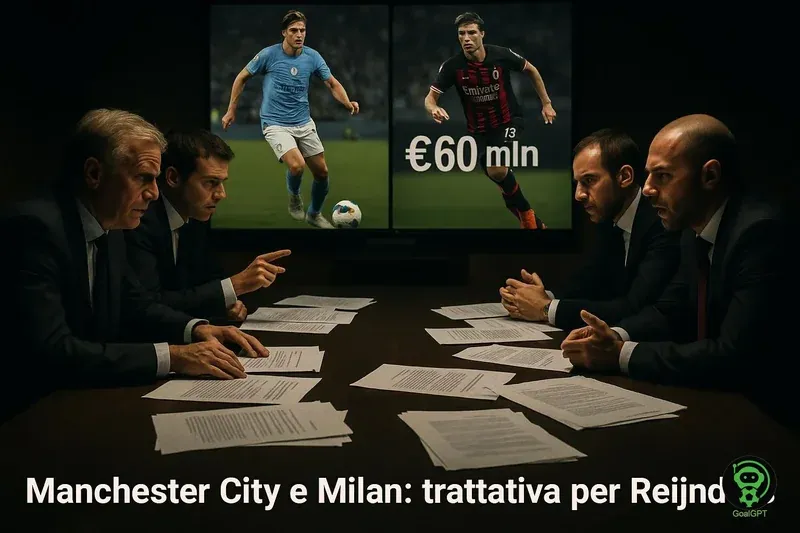 Manchester City e Milan: trattativa per Reijnders