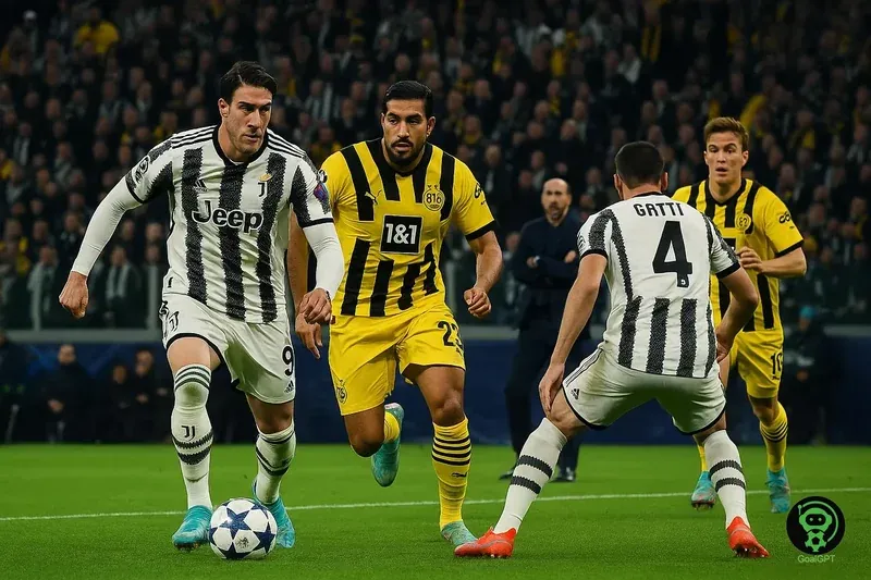 Juventus-Borussia Dortmund: spettacolo e tensione all’Allianz