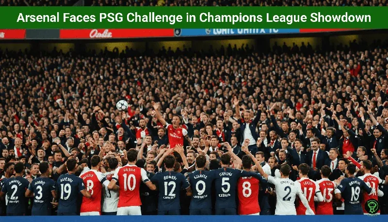Arsenal Faces PSG Challenge in Champions League Showdown