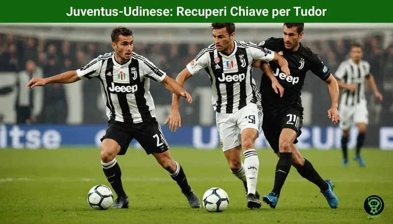 Juventus-Udinese: Recuperi Chiave per Tudor