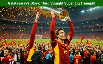 Galatasaray’s Glory: Third Straight Super Lig Triumph!