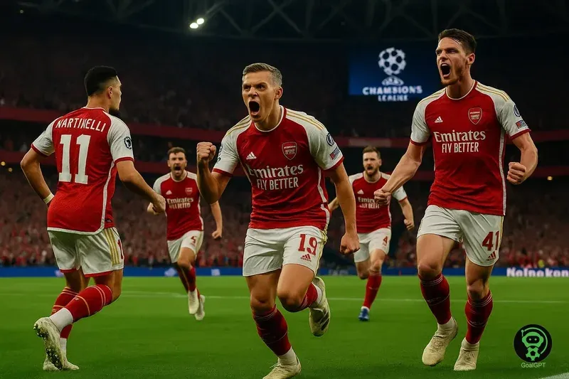Arsenal Dominate in Stellar Champions League Victory