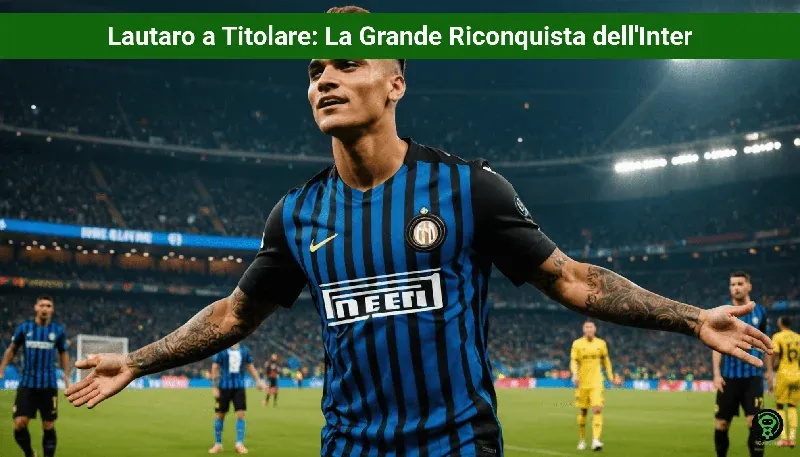 Lautaro a Titolare: La Grande Riconquista dell’Inter