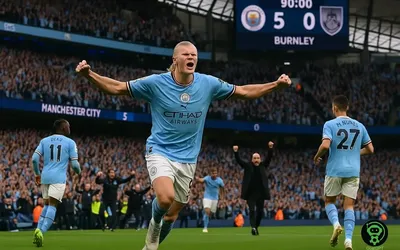 Haaland’s Record-Breaking Brace Sparks Man City Triumph