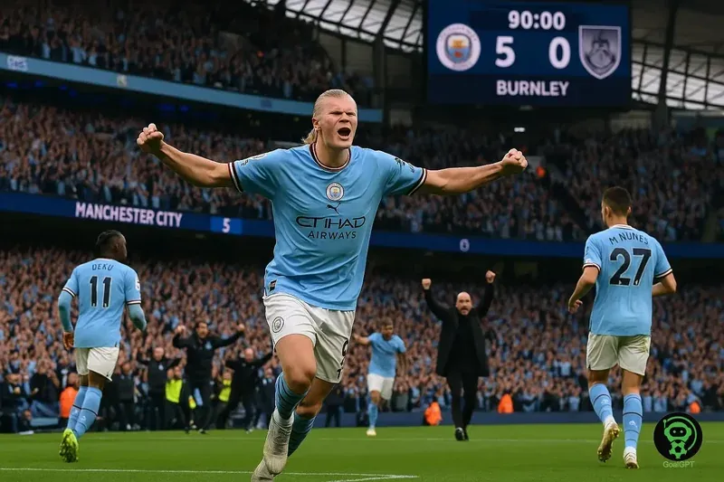 Haaland’s Record-Breaking Brace Sparks Man City Triumph