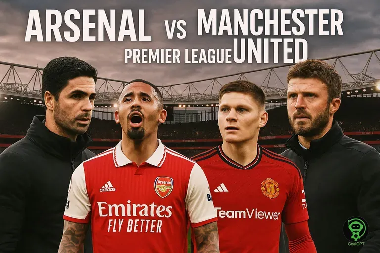 Arsenal vs Manchester United: Tactical Showdown Ahead