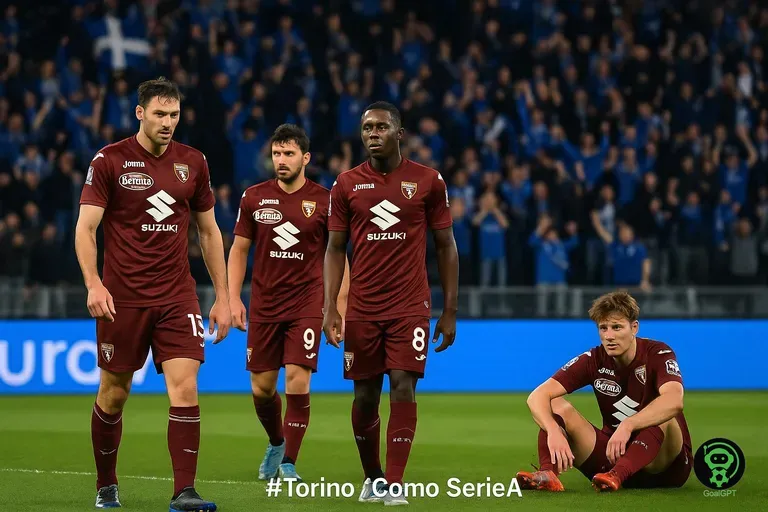 Il Torino in crisi: pesante sconfitta dal Como