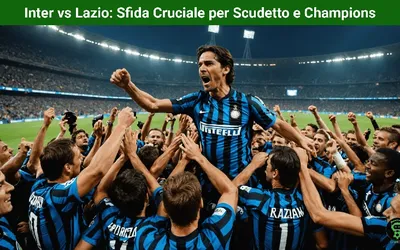 Inter vs Lazio: Sfida Cruciale per Scudetto e Champions
