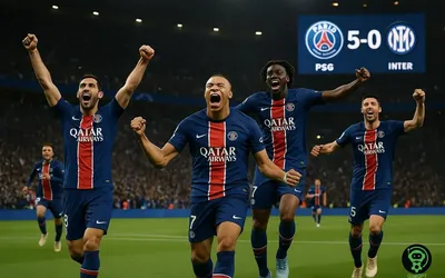 PSG krönt sich mit historischem Triple nach 5:0 gegen Inter