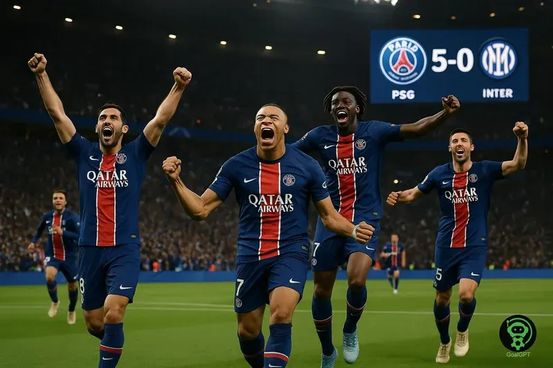 PSG krönt sich mit historischem Triple nach 5:0 gegen Inter