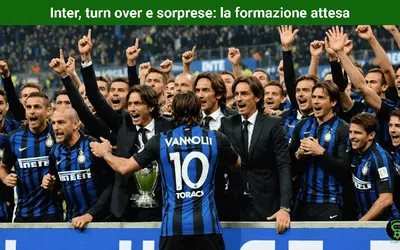 Inter, turn over e sorprese: la formazione attesa