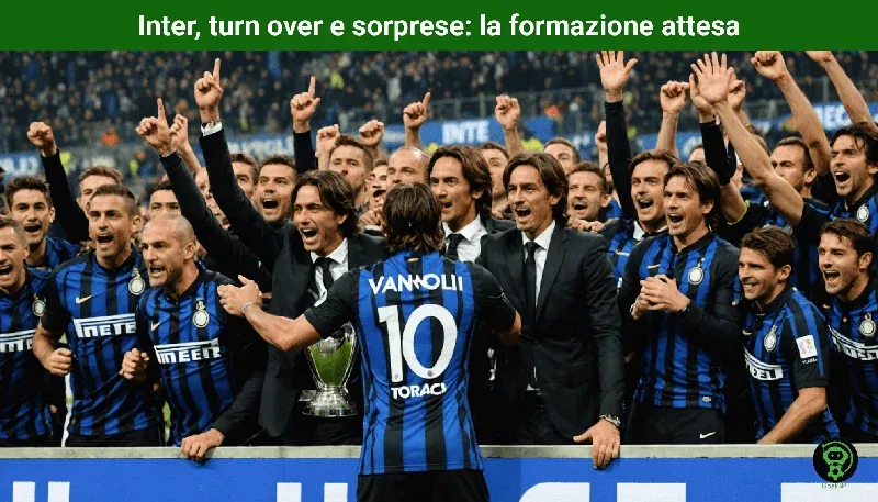 Inter, turn over e sorprese: la formazione attesa