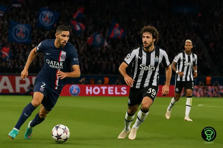 PSG : Hakimi et Neves prêts à briller contre Newcastle