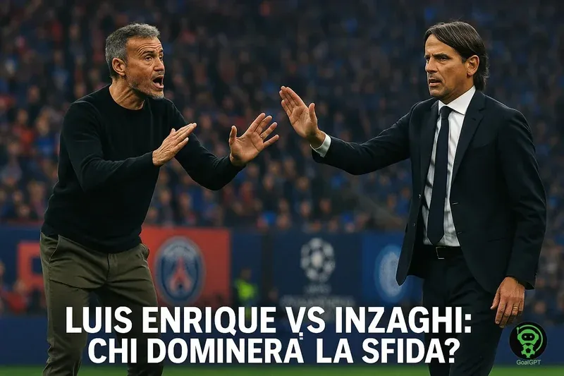 Luis Enrique vs Inzaghi: Chi dominerà la sfida?