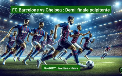 FC Barcelone vs Chelsea : Demi-finale palpitante
