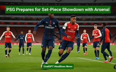 PSG Prepares for Set-Piece Showdown with Arsenal