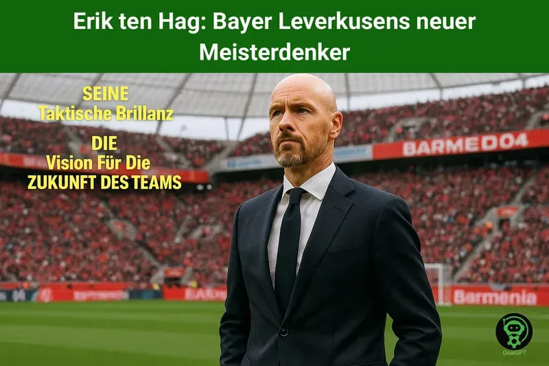 Erik ten Hag: Bayer Leverkusens neuer Meisterdenker