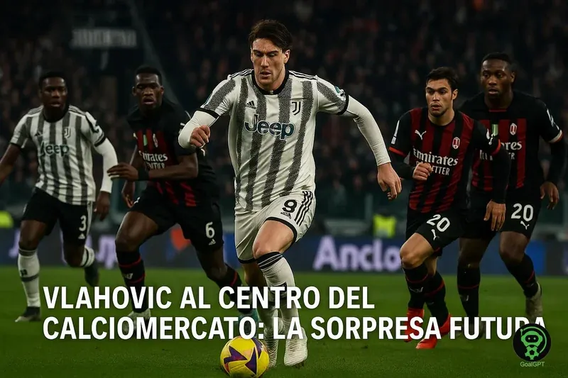 Vlahovic al centro del calcio mercato: la sorpresa futura