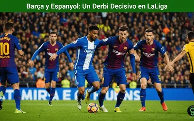 Barça y Espanyol: Un Derbi Decisivo en LaLiga
