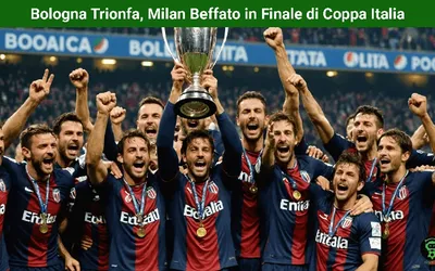 Bologna Trionfa, Milan Beffato in Finale di Coppa Italia