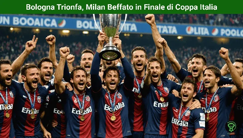 Bologna Trionfa, Milan Beffato in Finale di Coppa Italia