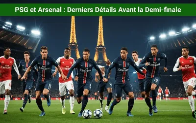 PSG et Arsenal : Derniers Détails Avant la Demi-finale