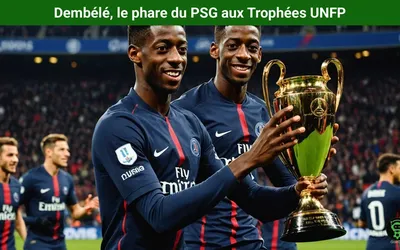 Dembélé, le phare du PSG aux Trophées UNFP