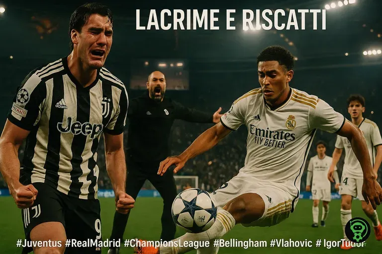 Juventus e il Real Madrid: Lacrime e Riscatti