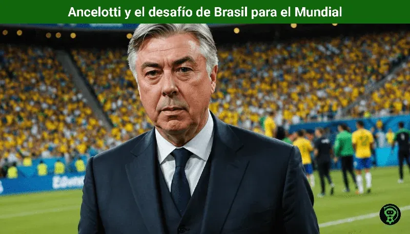 Ancelotti y el desafío de Brasil para el Mundial