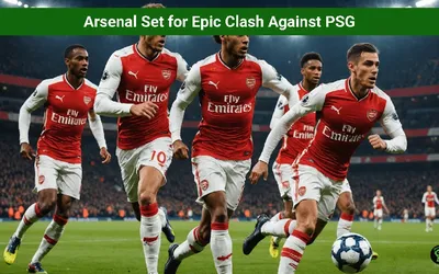 Arsenal Set for Epic Clash Against PSG
