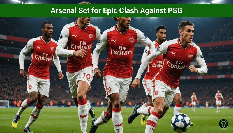 Arsenal Set for Epic Clash Against PSG