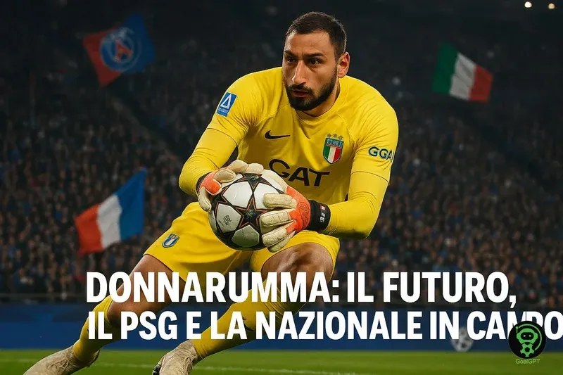 Donnarumma: il futuro, il PSG e la Nazionale in campo