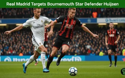 Real Madrid Targets Bournemouth Star Defender Huijsen
