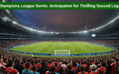 Champions League Semis: Anticipation for Thrilling Second Legs