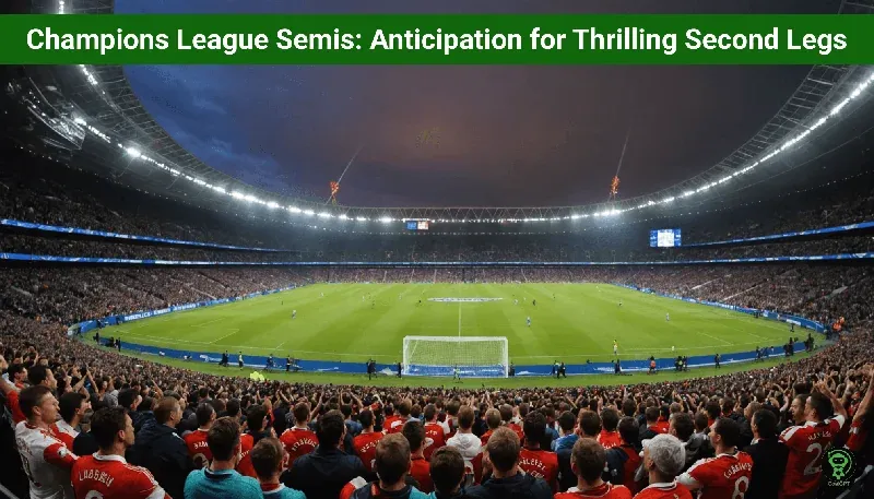 Champions League Semis: Anticipation for Thrilling Second Legs