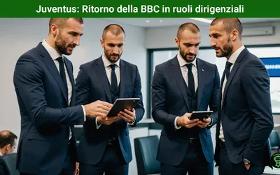 Juventus: Ritorno della BBC in ruoli dirigenziali
