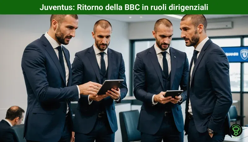 Juventus: Ritorno della BBC in ruoli dirigenziali