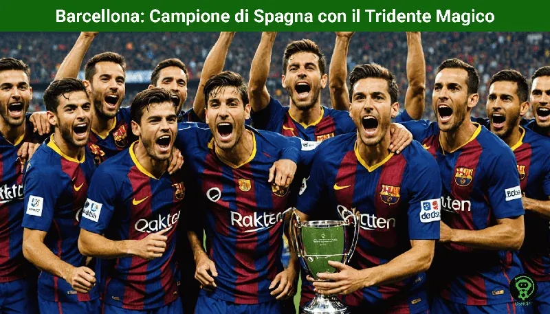 Barcellona: Campione di Spagna con il Tridente Magico