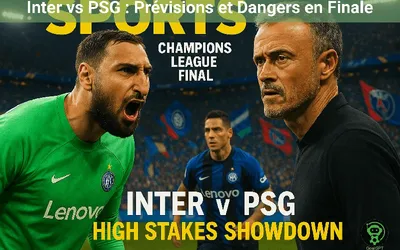 Inter vs PSG : Prévisions et Dangers en Finale