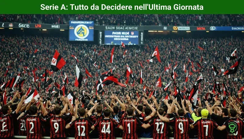 Serie A: Tutto da Decidere nell’Ultima Giornata