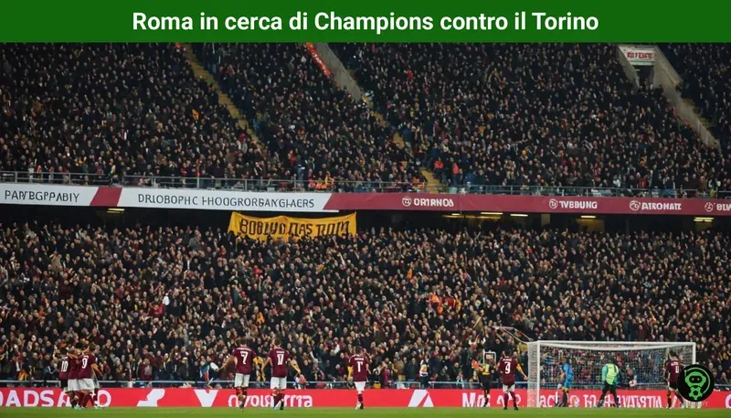 Roma in cerca di Champions contro il Torino